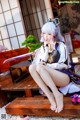 Cosplay 桜桃喵 神里绫华 Ayaka Kamisato